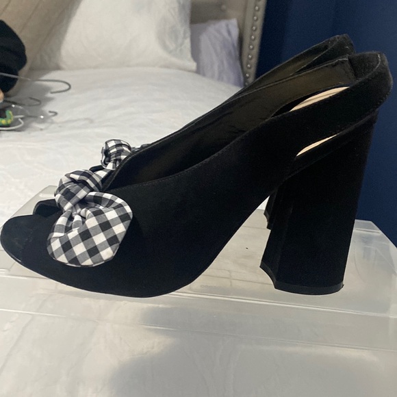 Nine West Luciano style heeled suede shoes - Picture 3 of 4